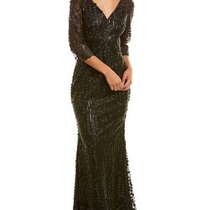 NWT Carmen Marc valvo gown